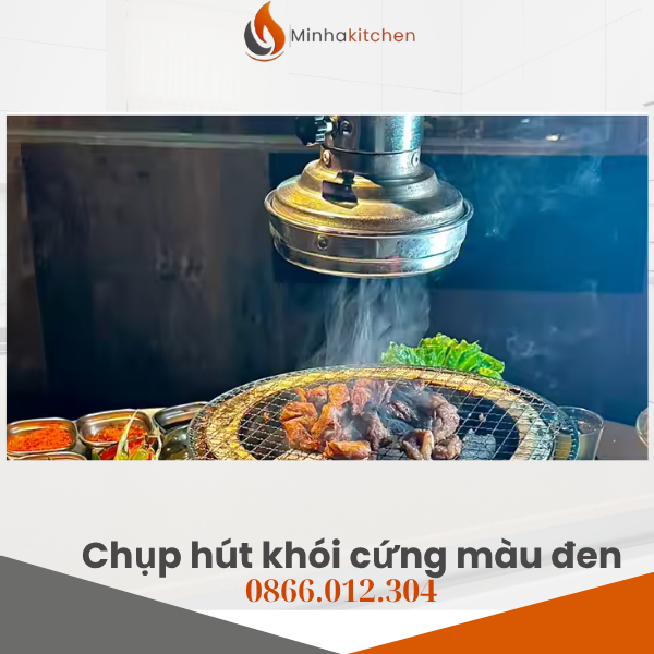 Chọn ống hút khói BBQ tại bàn chuẩn cho nhà hàng lẩu nướng than hoa