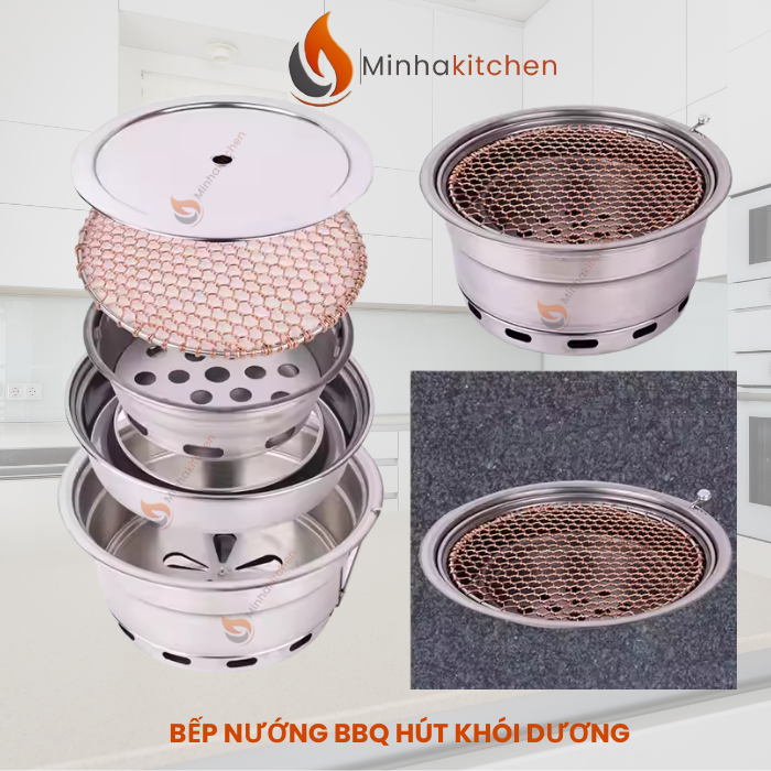 Mua Bếp Nướng Than Hoa Không Khói giá tốt Hà Nội- 하노이에서 무연 숯불 바비큐 그릴 저렴하게 구매하기