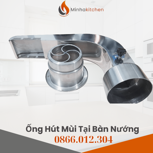 Giá bán ống hút khói lắp tại bàn lẩu nướng Hà Nội- Chuyên bán ống hút khói lắp tại bàn lẩu nướng