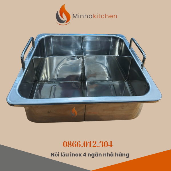 Giá bán nồi lẩu Hadilao 4 ngăn Hồ Chí Minh