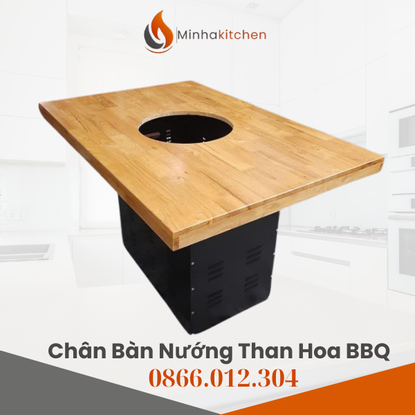 Chân bàn bếp nướng không khói có giá bao nhiêu khu vực miền Bắc?