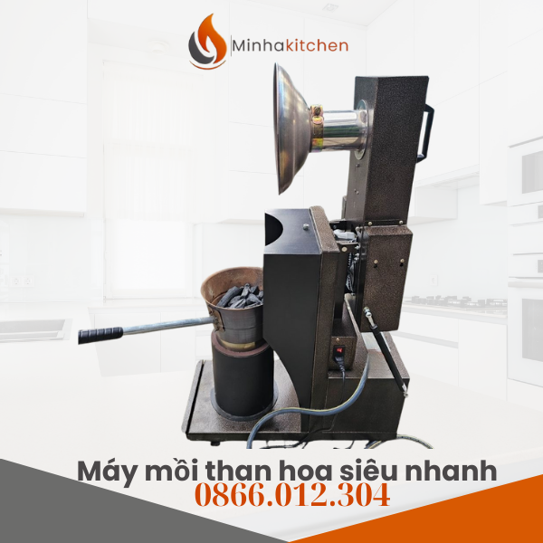 Máy đốt than siêu tốc được nhà hàng, chuỗi Buffet BBQ ưa chuộng nhất hiện nay