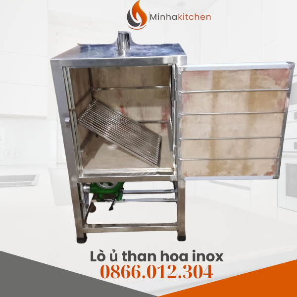 Tại sao các quán nướng 10–15 bàn tại Hà Nội cần một chiếc lò ủ than inox?