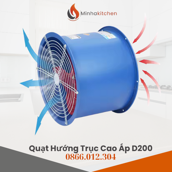 Chuyên cung cấp quạt hướng trục phi 200 giá rẻ, chất lượng – Hiệu suất cao, tiết kiệm điện năng