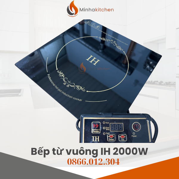 Giá Bếp Từ Lẩu Vuông IH 2000W Hà Nội