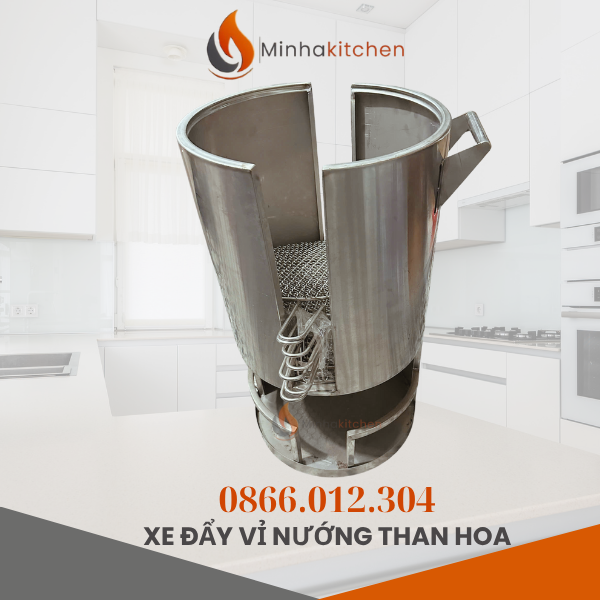 Xe đẩy vỉ nướng 2 tầng giá rẻ – địa chỉ mua uy tín tại Hà Nội / TP.HCM