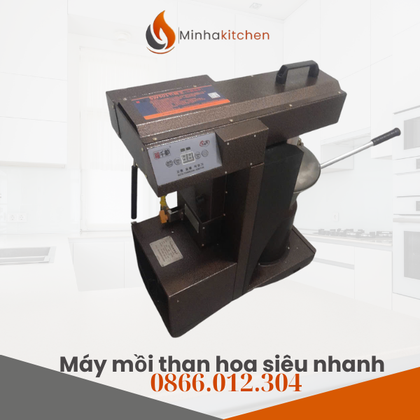 Cấu tạo chi tiết máy đốt than hoa siêu nhanh và lợi ích