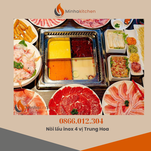 Mua nồi lẩu 4 ngăn Hadilao giá rẻ, uy tín Hà Nội