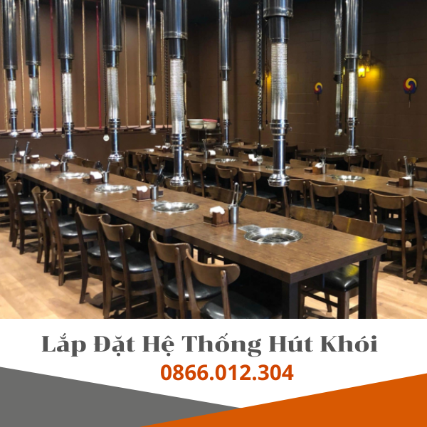 Thi Công Trọn Gói Hệ Thống Hút Khói Nhà Hàng Nướng Tại Hà Nội