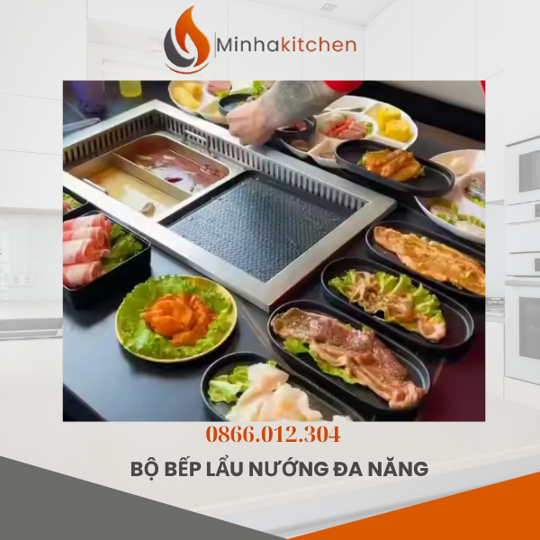 5 lợi ích khi sử dụng bếp lẩu nướng đa năng 2 trong 1 trong nhà hàng