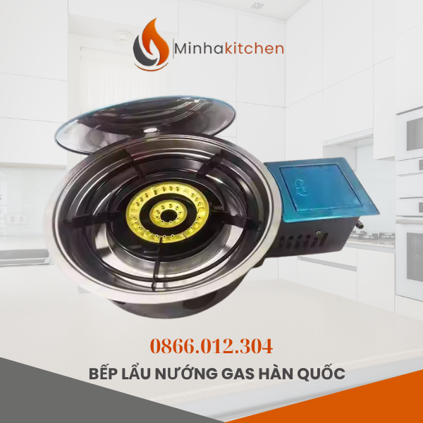 Bếp lẩu gas âm bàn Hàn Quốc chính hãng – Giá tốt nhất 2025