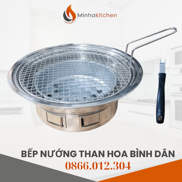 Lò nướng than hoa vỉa hè giá rẻ, chất lượng, uy tín