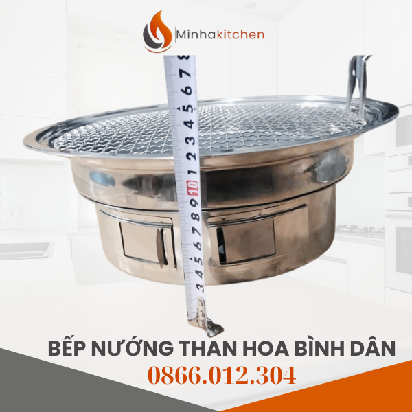 Loại bếp nướng than hoa thích hợp với vỉa hè- Mua Bếp Nướng Than Hoa Giá Rẻ Chất Lượng