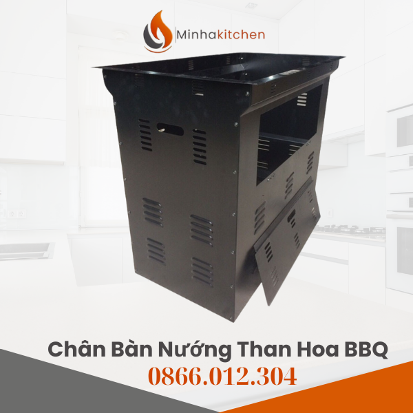 Chân Bàn Lẩu Nướng sắt tĩnh điện thích hợp cho nhà hàng nướng BBQ