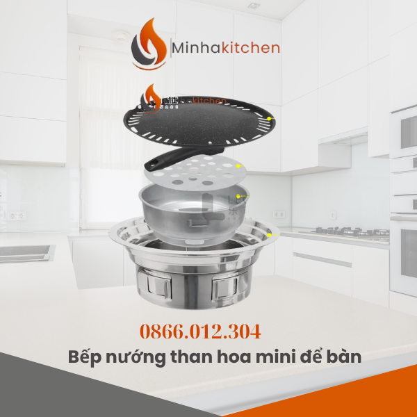 Địa chỉ cung cấp Bếp Nướng Than Hoa Mini Để Bàn giá rẻ