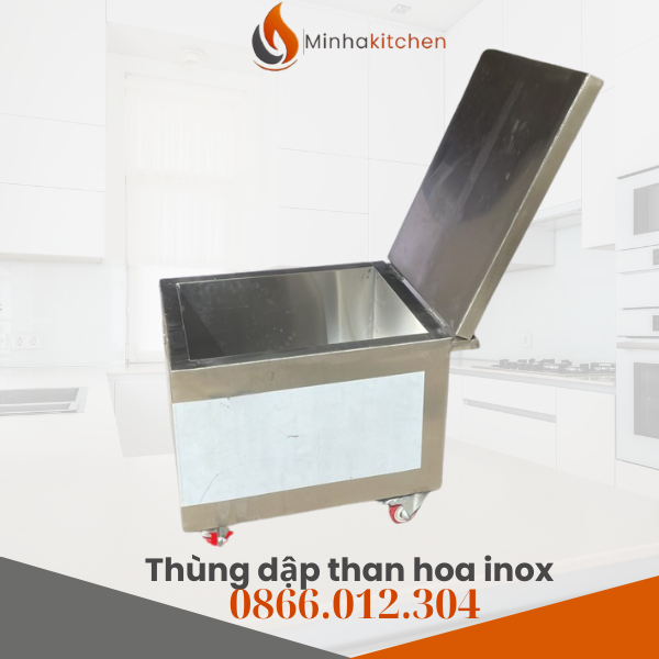 Thùng dập than hoa inox là gì? Chuyên hùng dập than hoa inox giá tốt