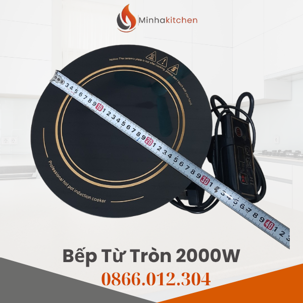 Bếp Từ Âm Bàn Sinpo 2000W - D288 Chuyên Nghiệp Nhà Hàng