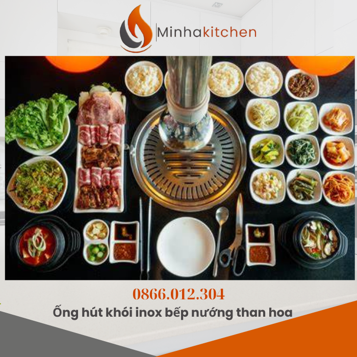 Tại sao nhà hàng BBQ hiện đại không thể thiếu ống hút khói cứng tại bàn?