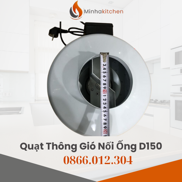 Giá bán quạt thông gió nối ống D150 uy tín, chất lượng Hà Nội