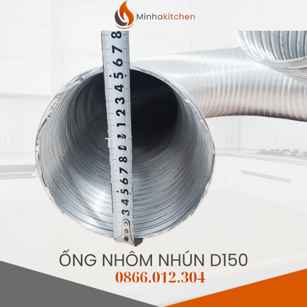 Địa Chỉ Chuyên Bán Ống Gió Nhôm Nhún D150 Uy Tín, Giá Tốt Cho Công Trình