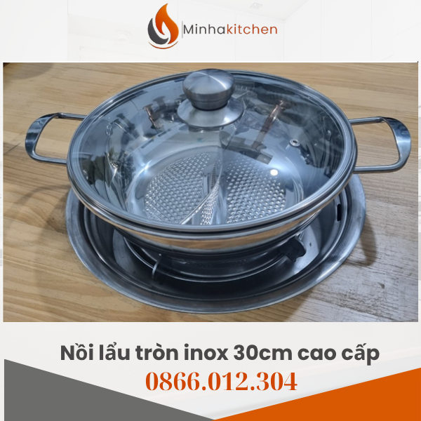 Mua xoong lẩu 2 ngăn inox chất lượng tại Bắc Từ Liêm – Hà Nội