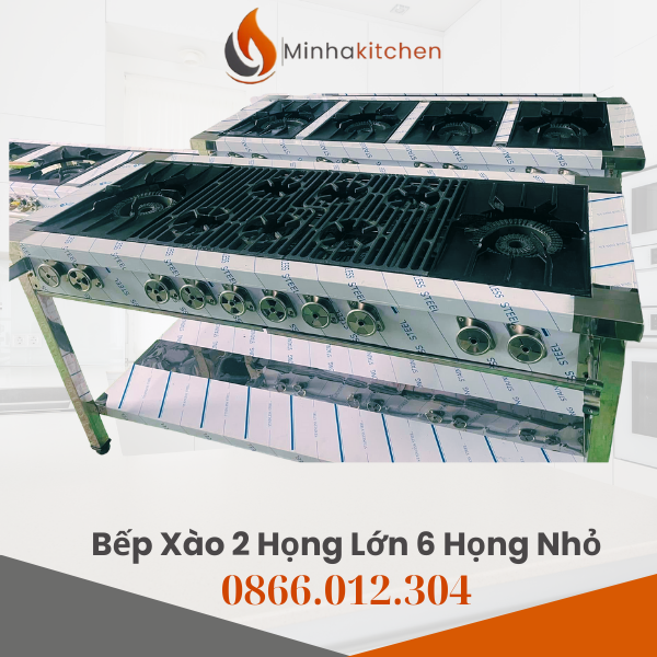 Mua Bếp Gas 8 Họng Hàn Quốc Chính Hãng – Bảo Hành 12 Tháng