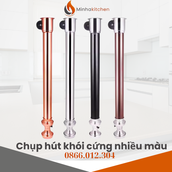 Các loại ống hút khói cứng cho bếp nướng than hoa nhà hàng