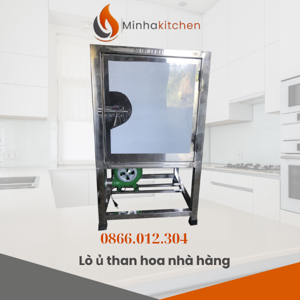 Mua lò ủ than hoa không khói tại Hà Nội – Liên hệ ngay Minhakitchen để tối ưu vận hành quán nướng
