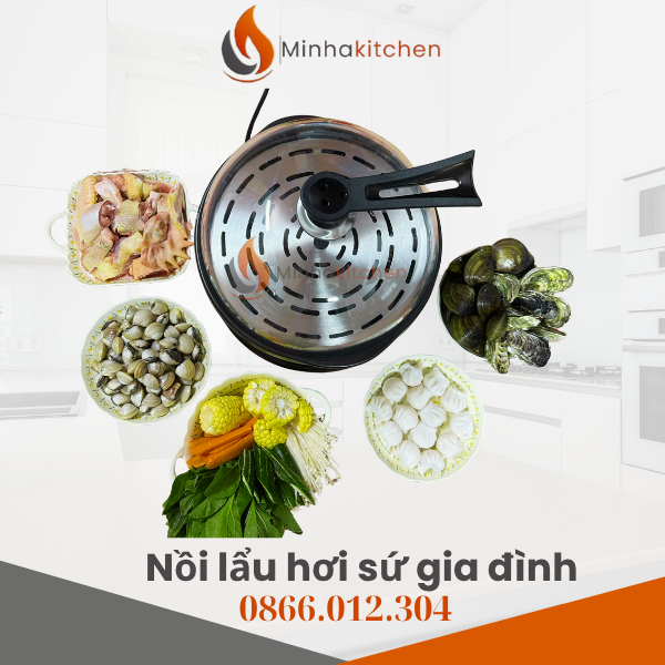 Chuẩn Bị Bữa Tiệc Lẩu Hấp Hongkong Với Nồi Lẩu Hơi Gia Đình