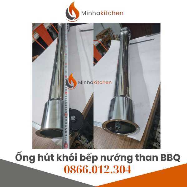 Chụp hút khói bếp nướng BBQ chuyên nhà hàng nướng