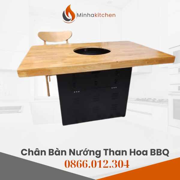 Chân Bàn Sắt Chuyên Dụng Cho Nhà Hàng Lẩu Nướng Than Hoa