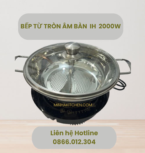 Tại Sao Bếp Từ Âm Bàn Tròn IH 2000W Là Lựa Chọn Ưu Tiên Cho Sinh Viên Năm 2025?