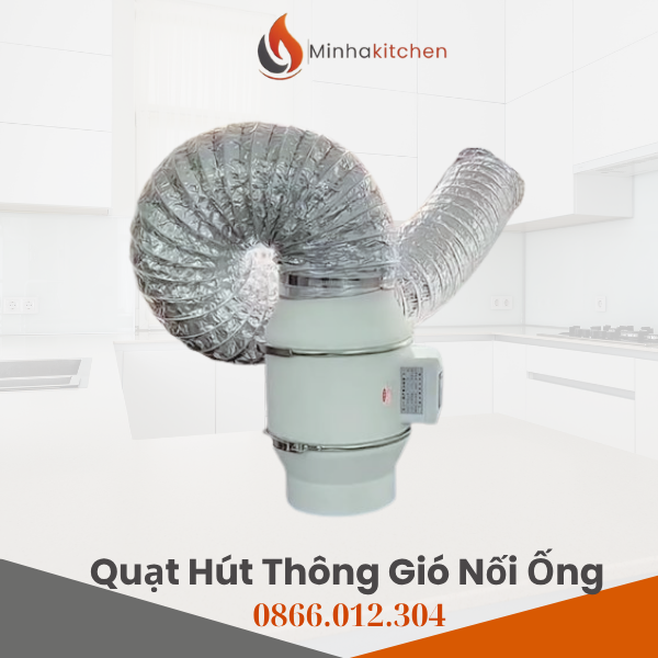 Quạt Hút Thông Gió Nối Ống D100 – Lựa Chọn Hiệu Quả Cho Không Gian Nhỏ