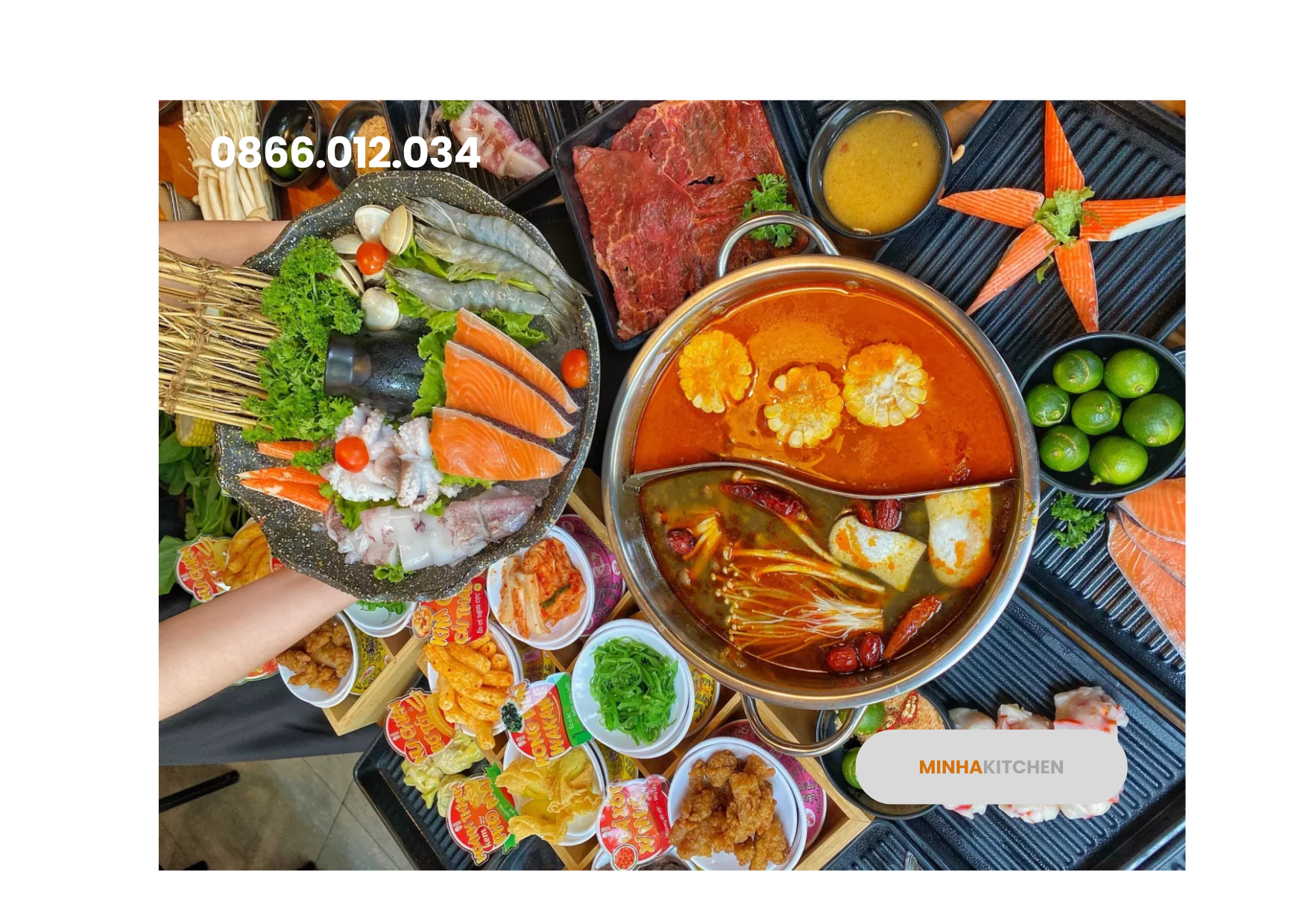 Nên chọn loại nồi lẩu 2 ngăn nào cho nhà hàng lẩu buffet?