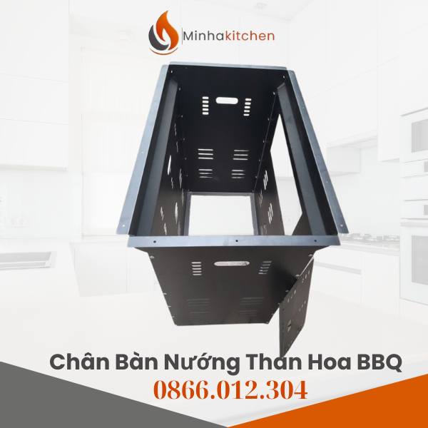 Chân bàn sắt bếp nướng than hoa nhà hàng, chân bàn sắt bếp lẩu nướng than hoa uy tín