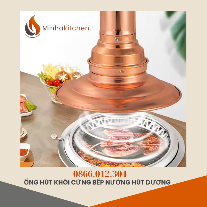 Lò nướng than hoa âm bàn hút dương uy tín tại Hà Nội / TP. HCM