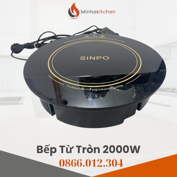 Mẫu Bếp Từ 2000W Nhà Hàng Được Nhiều Khách Lựa Chọn