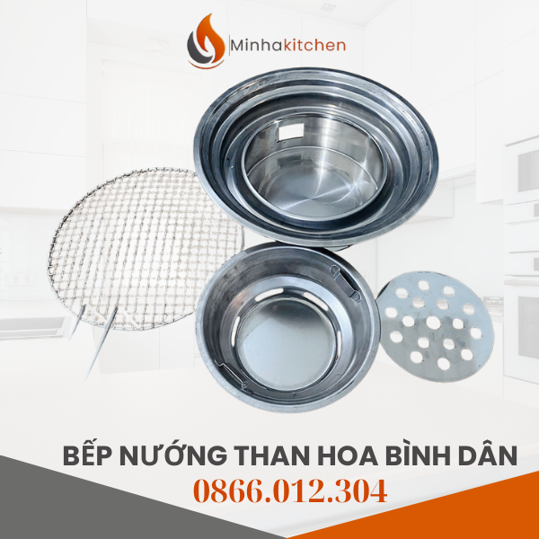 mua bếp nướng than hoa inox 304 cho quán nướng vỉa hè