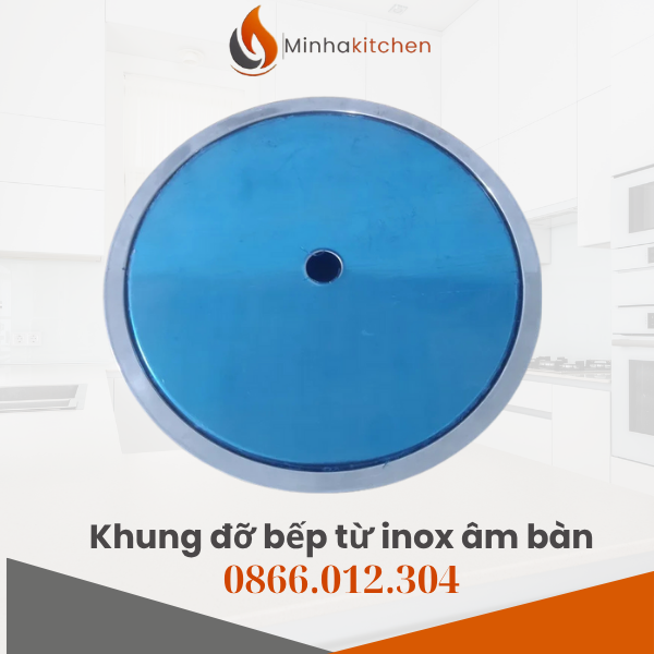 Nắp bảo vệ inox cho bếp âm bàn lẩu nhà hàng